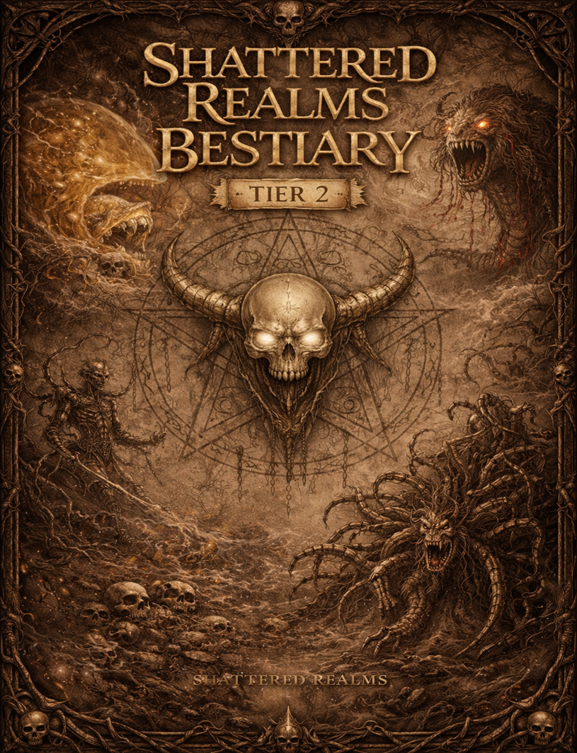 Shattered Realms Bestiary Tier 2